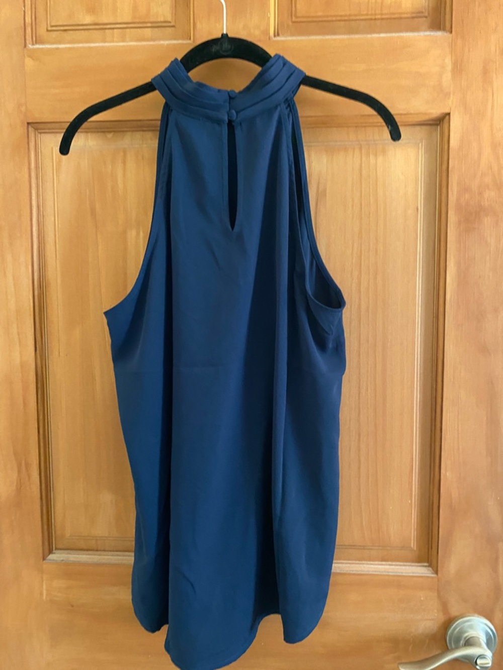 41 Hawthorn sleeveless top NWT size large. Navy. - Picture 2 of 7